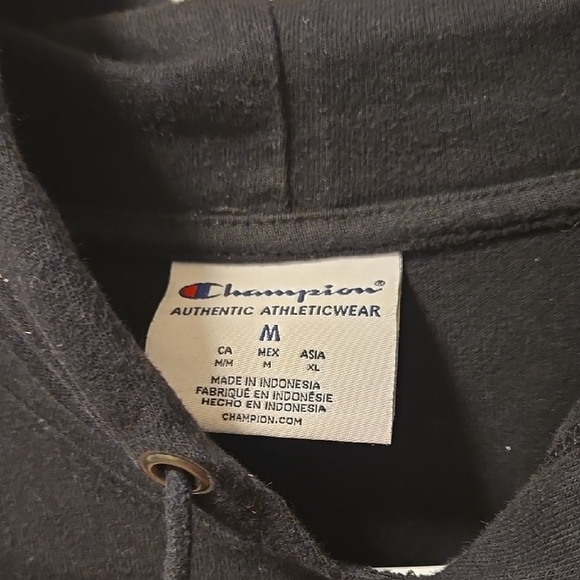 Champion Logo Long Sleeve Shirt Size M - Picture 7 of 9